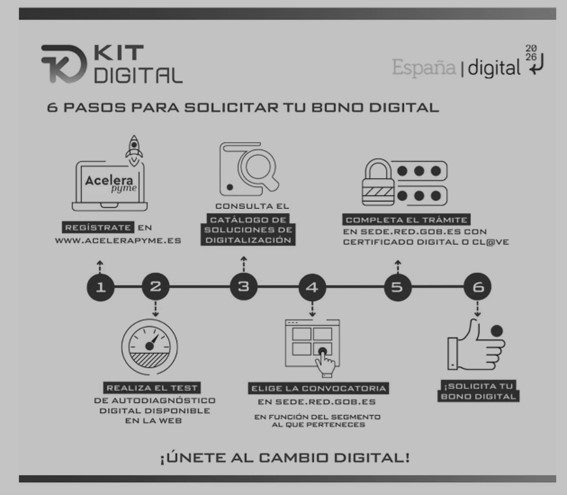 Gestión del Kit Digital.